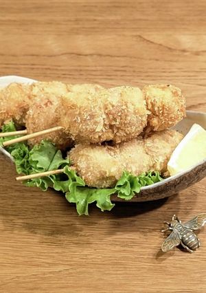 プチトマトの肉巻き串揚げ-レシピのメイン写真