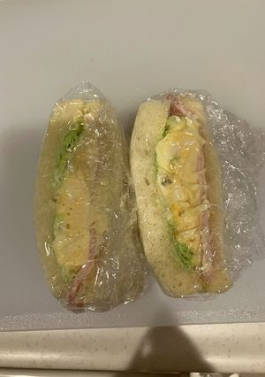 ボリュームキャベツサンドイッチです-レシピのメイン写真