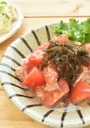 もずくとトマトのツナサラダ-レシピのメイン写真