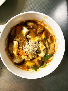 肉無豆腐洋風きな粉オイトマト味野菜炒め-レシピのメイン写真