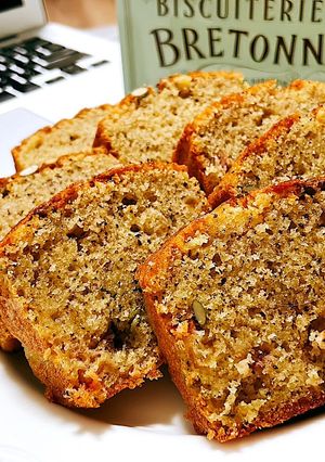 簡単！プラムと紅茶のパウンドケーキ！-レシピのメイン写真
