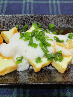 絹揚げトロロ-レシピのメイン写真