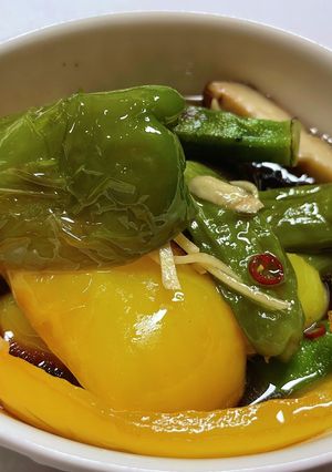夏野菜のなんちゃって揚げ浸し-レシピのメイン写真