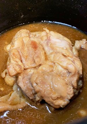鶏もも肉簡単さっぱり煮　塩分控えめ-レシピのメイン写真