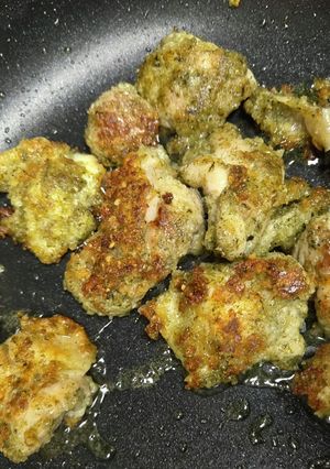 パン粉を使った鶏もも肉の青海苔チーズ揚げ-レシピのメイン写真