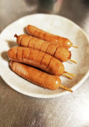 お弁当に♪焼肉のタレでソーセージ-レシピのメイン写真