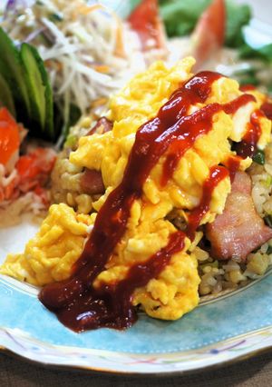 ふわトロ卵乗っけバター正油ライス-レシピのメイン写真