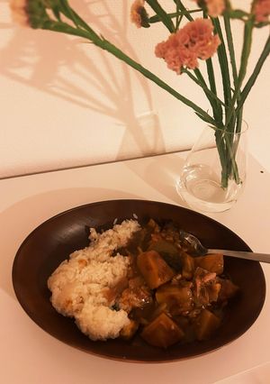 【レンチン】ツナカレー(材料少なめ)-レシピのメイン写真