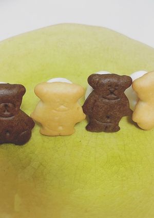 宇宙飛行士のくま(てんさい糖ビスケット)-レシピのメイン写真