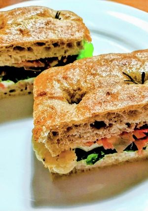 焼きカリフラワーのサンドイッチ-レシピのメイン写真