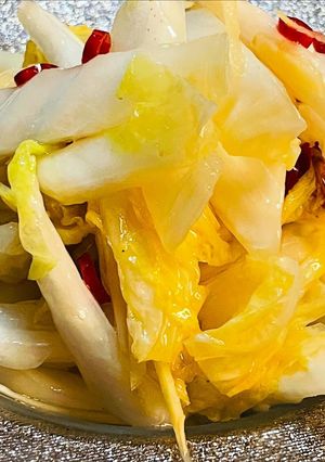 中華の漬物的な　　　白菜のピリ辛甘酢漬け-レシピのメイン写真