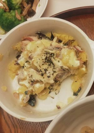 塩鯖とじゃが芋のチーズ焼き-レシピのメイン写真