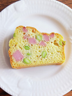 ケークサレ☆枝豆とボロニアソーセージ♪-レシピのメイン写真