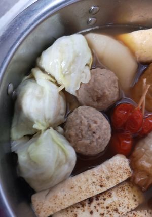 肉団子使ってロールキャベツ風～♪-レシピのメイン写真