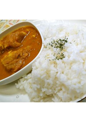 カフェ飯♪バターチキンカレー★動画あり★-レシピのメイン写真