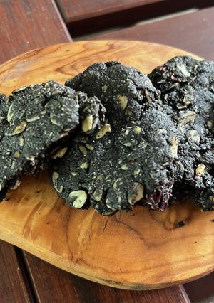 黒胡麻オーツクッキー GF／vegan-レシピのメイン写真