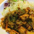 鶏肉とゴーヤーのカレーチャンプルー