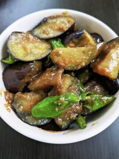 茄子とししとうの味噌炒め-レシピのメイン写真