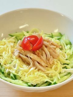 低糖質ダイエットに!しらたきの冷やし中華-レシピのメイン写真