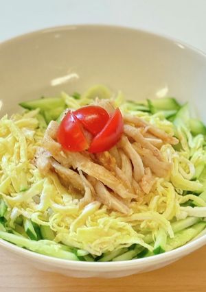 低糖質ダイエットに！しらたきの冷やし中華-レシピのメイン写真