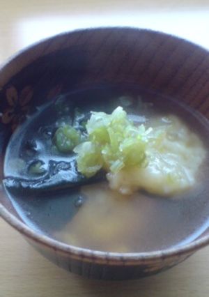 ちびっと食べたいすいとん-レシピのメイン写真