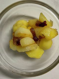 じゃがいもの牛筋炒め物-レシピのメイン写真