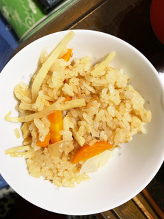 下処理はレンジ1番簡単ツナ筍炊き込みご飯-レシピのメイン写真
