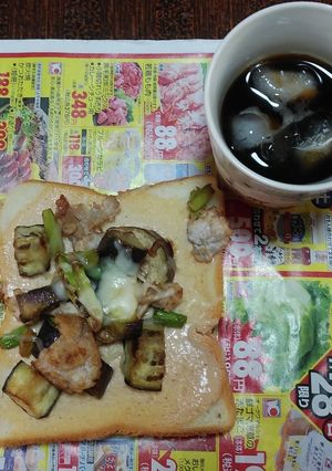 夏バテ4色ピザトースト-レシピのメイン写真