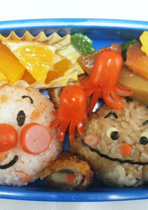 キャラ弁☆アンパンマン-レシピのメイン写真