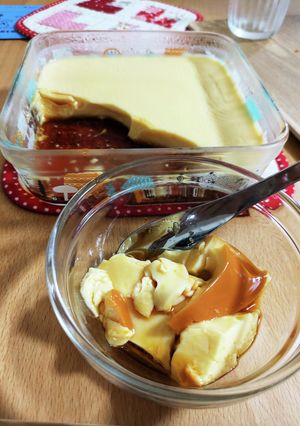 雑に作るプリン-レシピのメイン写真