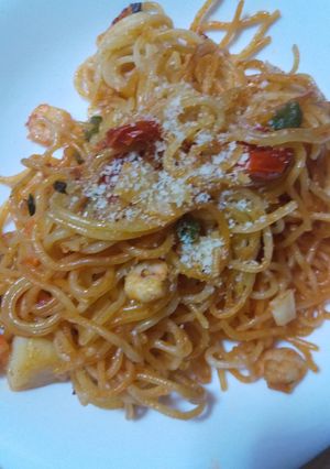 水つけ2H冷凍フライパン弱火パスタ-レシピのメイン写真