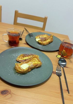 超簡単！フレンチトースト起きてすぐ！-レシピのメイン写真
