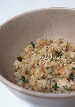 さっぱり◎はちみつ梅と大葉のチャーハン-レシピのメイン写真