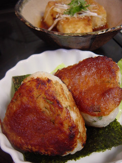 甘辛味噌の焼きおにぎり-レシピのメイン写真