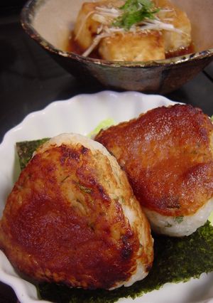 甘辛味噌の焼きおにぎり-レシピのメイン写真