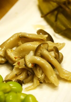 レンジで簡単♪しめじのマスタードマリネ-レシピのメイン写真