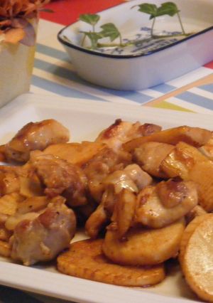 たけのこと鶏肉のソテー-レシピのメイン写真