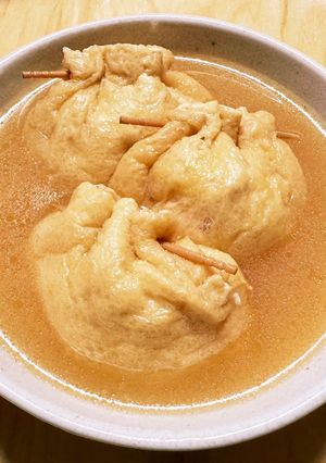 残り物で巾着-レシピのメイン写真