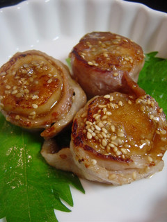 豚バラ肉巻き長芋ステーキ-レシピのメイン写真
