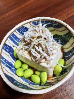 枝豆とシラスの冷奴-レシピのメイン写真