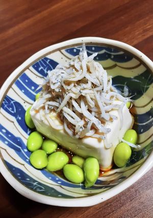 枝豆とシラスの冷奴-レシピのメイン写真