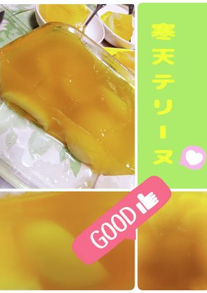 なっちゃんDe寒天もも缶テリーヌ-レシピのメイン写真