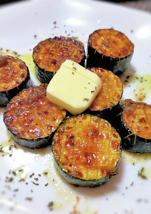 ズッキーニの塩バター焼き-レシピのメイン写真
