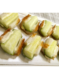 おつまみ★マヨわさちくキュウ★動画あり★-レシピのメイン写真