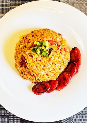 台湾炒飯　　　　　香腸ソーセージとXO醬-レシピのメイン写真