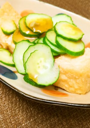 簡単！さっぱり揚げきゅうり-レシピのメイン写真