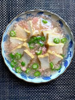 オクラとタラコの海老だしあんかけ-レシピのメイン写真