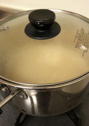蓋付き鍋で玄米ごはん-レシピのメイン写真