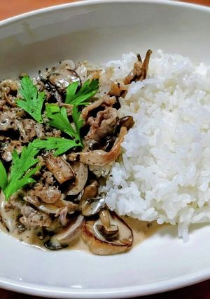 大人のビーフストロガノフ-レシピのメイン写真