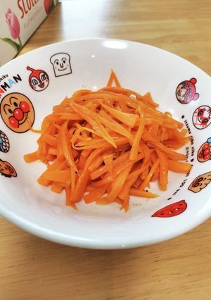 パクパク食べれる人参炒め-レシピのメイン写真